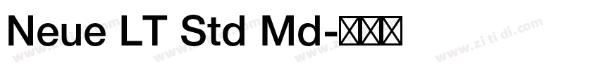 Neue LT Std Md字体转换 Neue LT Std Md字体转换